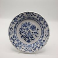 Suppenteller Dm 24 cm, Orig. Zwiebelmuster, czechoslovakia