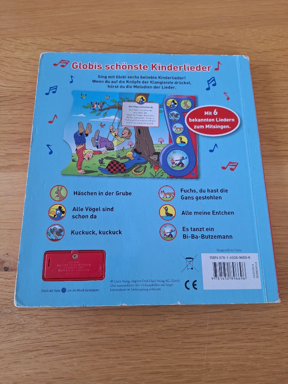 Bücher: Buch Globi, Globis schönste Kinderlieder – Gebraucht aus Wanzwil von chlinih93 1