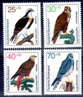 VÖGEL 4 JUGENDMARKEN ** POSTFRISCH ** - JJ18