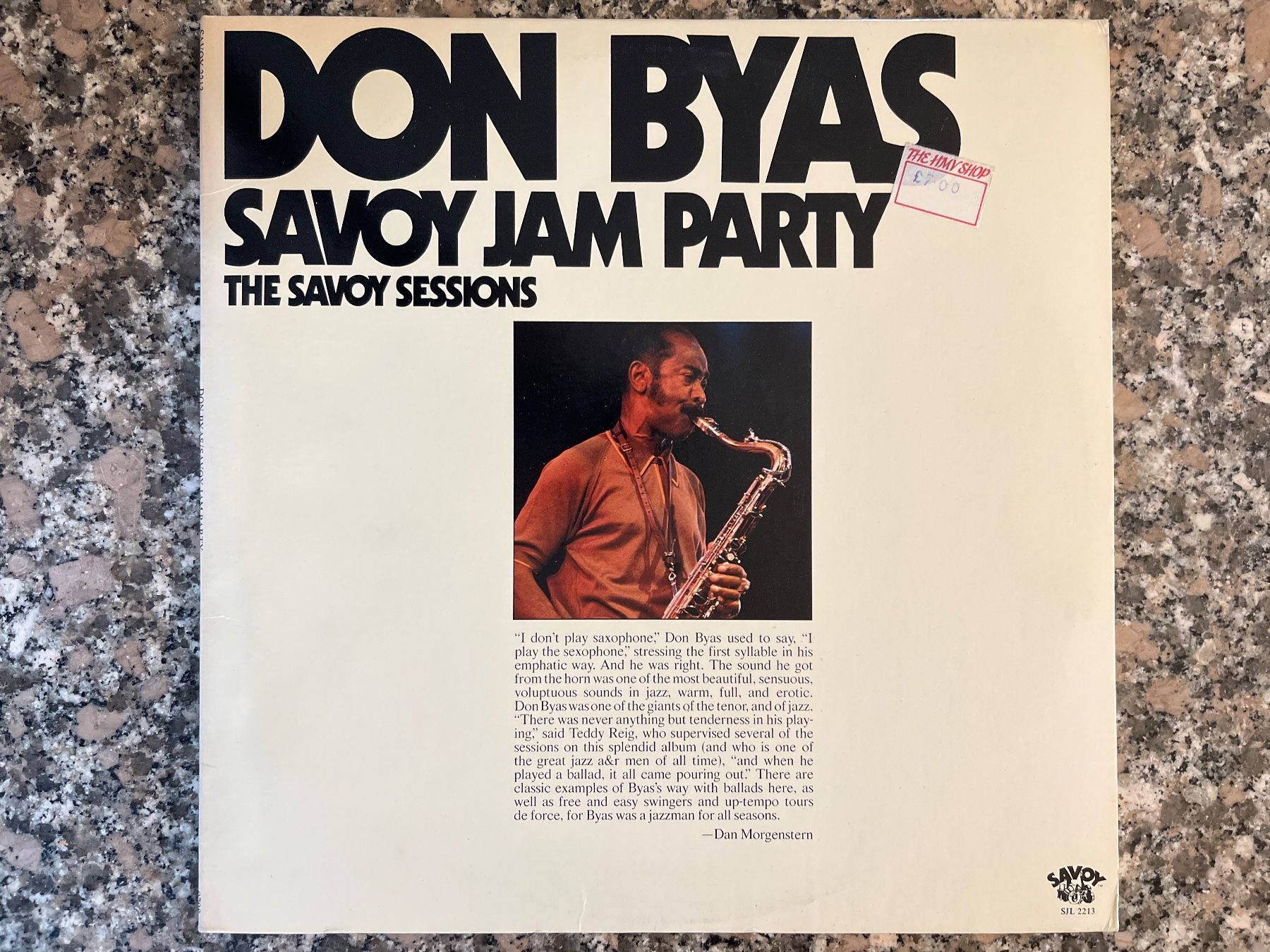 Dischi in vinile: S1659/Don Byas - Savoy Jam Party – Usato da Frutigen venduto da Philippe_jsp