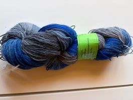 1Knäuel Handgefärbte Sockenwolle