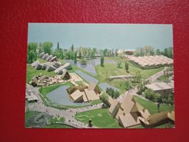 Expo Lausanne 1964 Flugaufnahme Voie Suisse Sek.Echanges