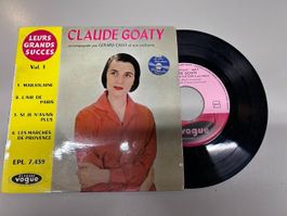 (EP) a 45 giri - Claude Goaty - Leurs Grands Succès Vol. 1