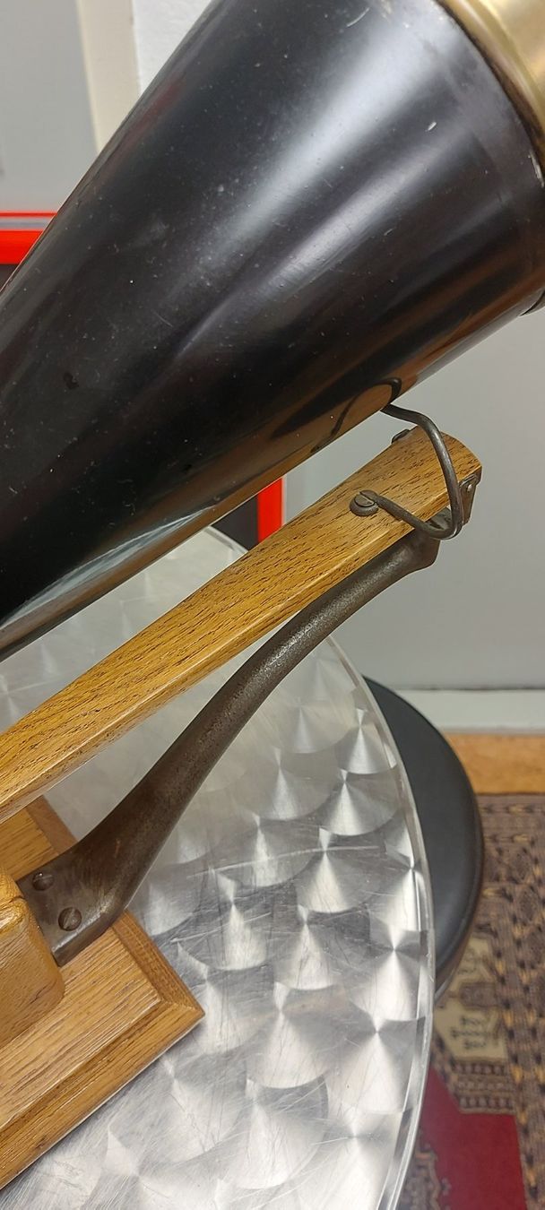 Giradischi: Berliner Schwenkarm Grammophon – Usato da Herzogenbuchsee venduto da phonowelt 5