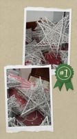 8Piéce Étoiles décoratives argentées, lot  à saisir! Mariage