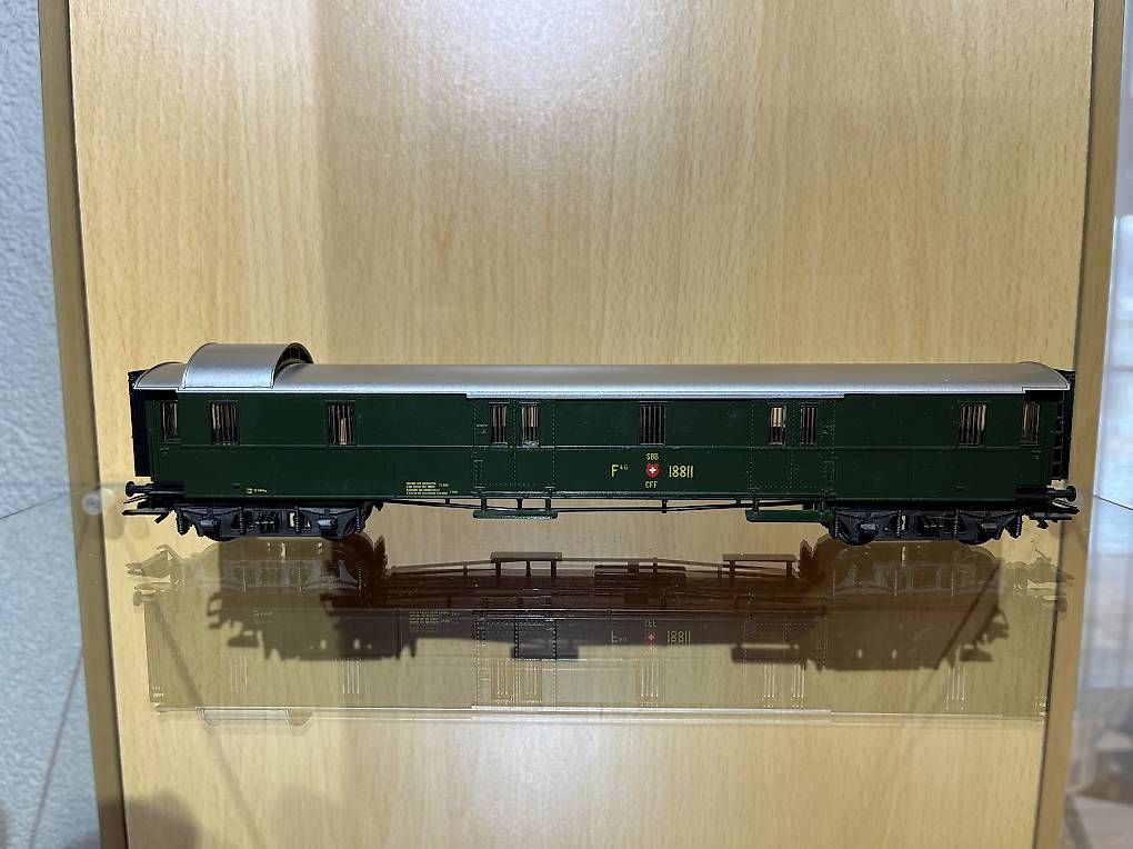 Modellini di ferrovie: Märklin HO Postwagen SBB – Usato da Stettlen venduto da sellthat 1