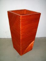Pflanzengefäss (Bodenvase) aus Naturfaser
