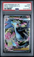 PSA 10 2025 Pokemon Mega Charizard X ex 109/094 Full Art 