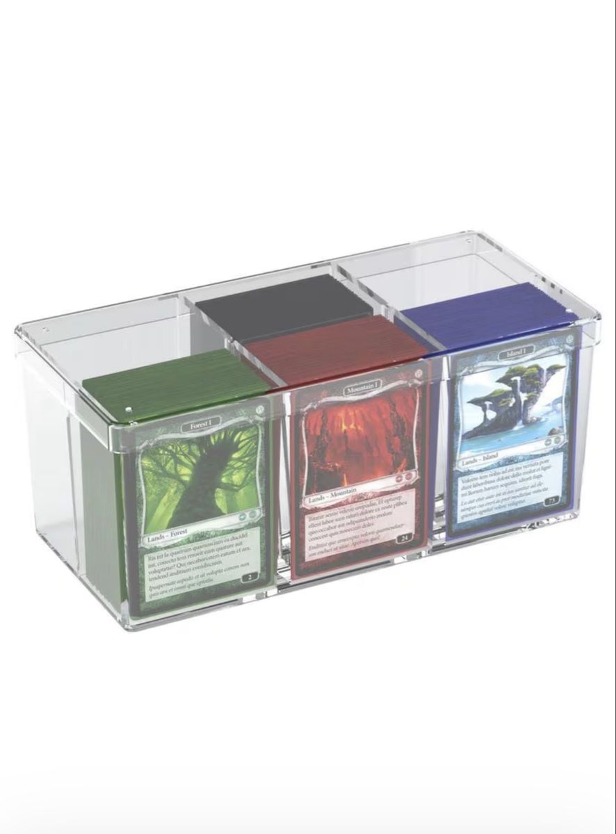Pokémon Carte collezionabili: 2x Kartenbox Stack 'n' Safe Card Box Transparent / Pokemon – Usato da Wabern venduto da Ayke98 2