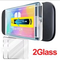 Nintendo Switch Game Card Case 2 Glasses Screen Protector