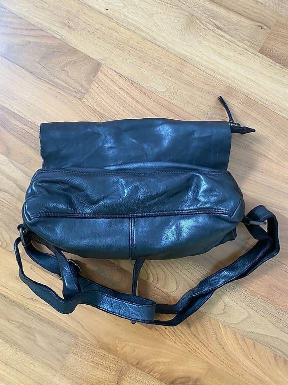 Rucksäcke: Lederrucksack in Schwarz von BIBA – Gebraucht aus Binz von chr_5ljt 3