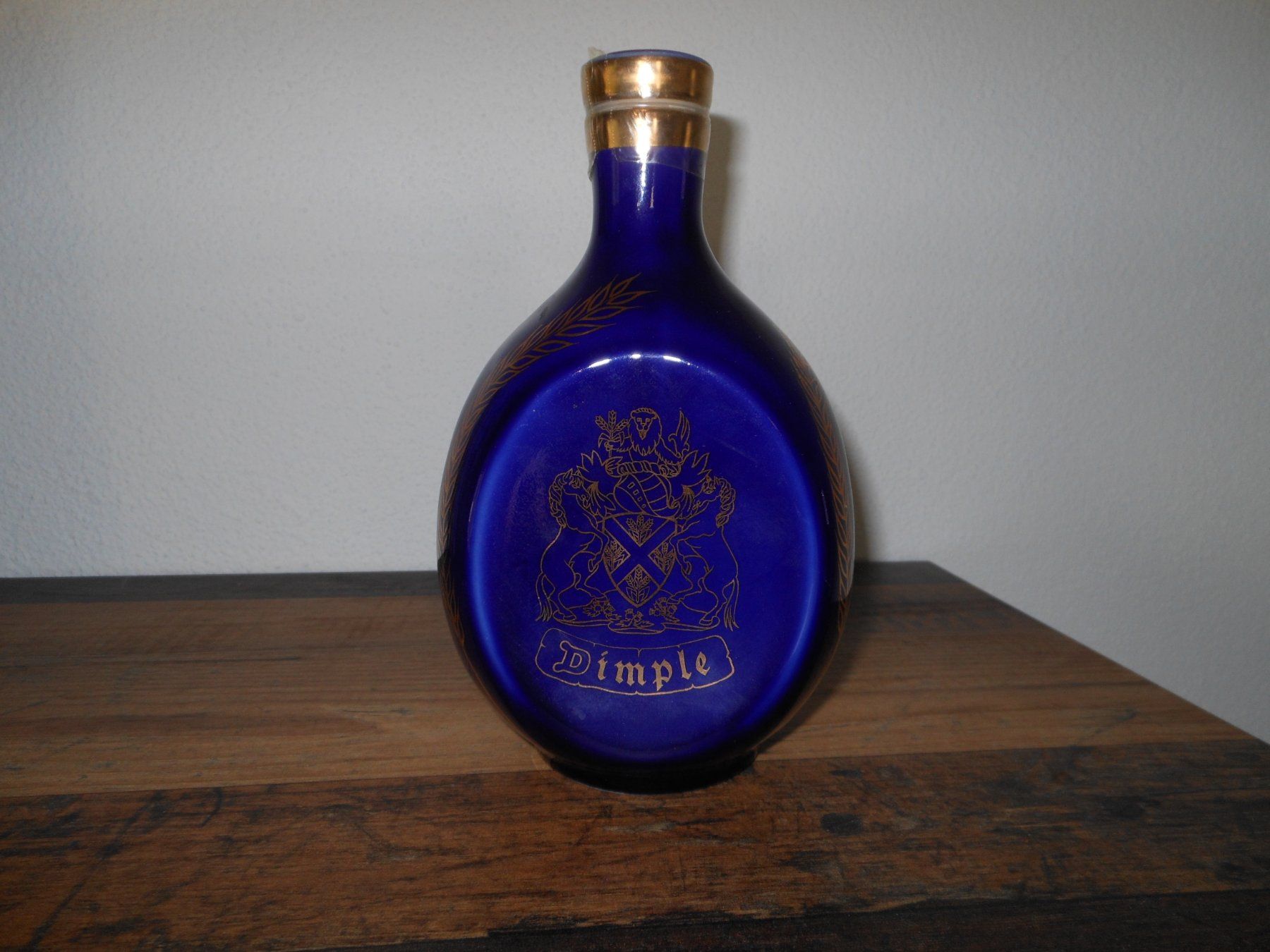 Spirituosen: DIMPLE SUPERIOR DE LUXE BLUE DECANTER 75CL – Gebraucht aus Beringen von mar_j2nk