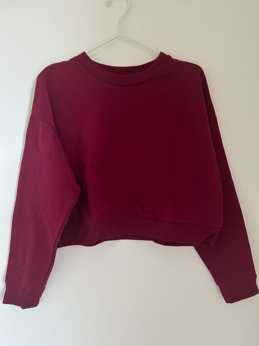 Maglioni & Felpe: Choréee Pulli Cropped Bordeaux Grösse M – Usato da Uster venduto da xBeccax