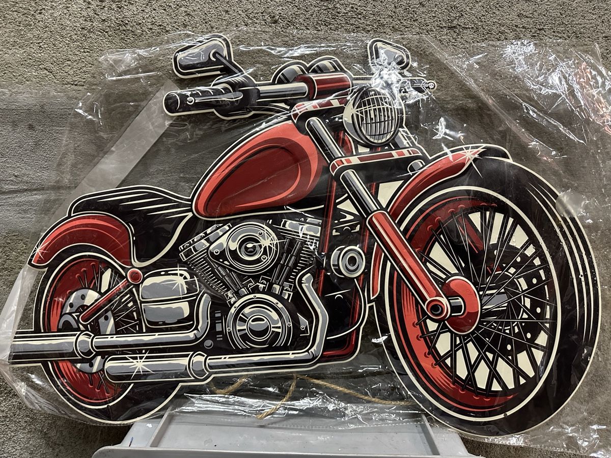Insegne: Motorrad custom bike – Nuovo (secondo la descrizione) da Reinach AG venduto da rares75