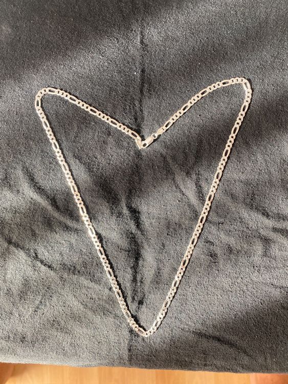 zilveren ketting met glinsterende gedraaide schakels 1,9mm breed