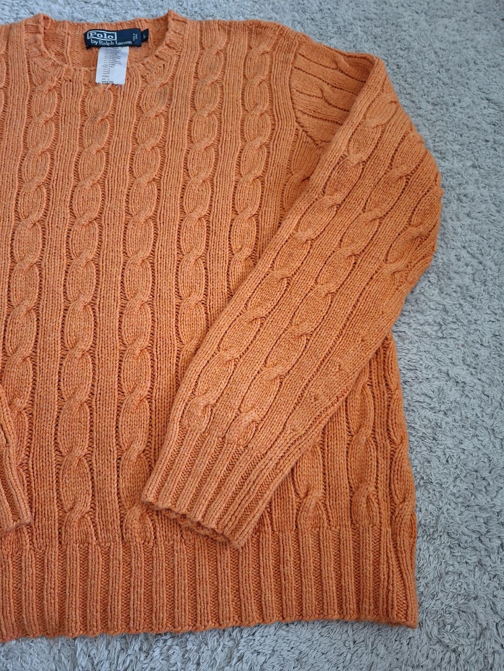 Polo Ralph Lauren Pullover & Sweatshirts: Pull Polo Ralph Lauren torsadé orange taille L – Gebraucht aus Renens VD von ser_j2fn 2