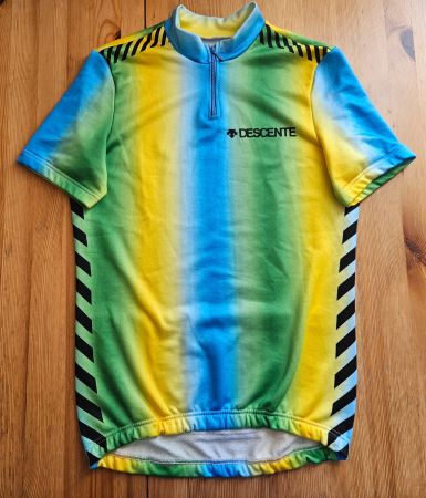 Radtrikot Descente Gr. L Velo Radsport Trikot vintage