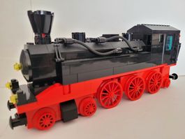 Locomotive Lego entièrement articulée