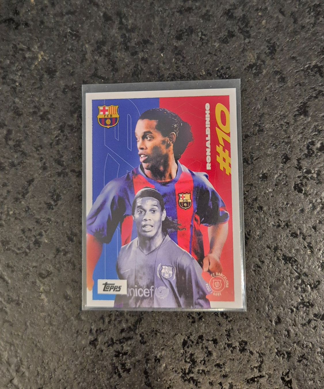 Topps Carte collezionabili: Ronaldinho - Barcelona - Topps – Nuovo (secondo la descrizione) da Burg AG venduto da Danoe