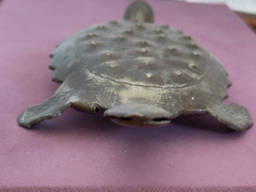 Statuette: Schildkröte aus Metall – Usato da Zürich venduto da mar_2cbd 1