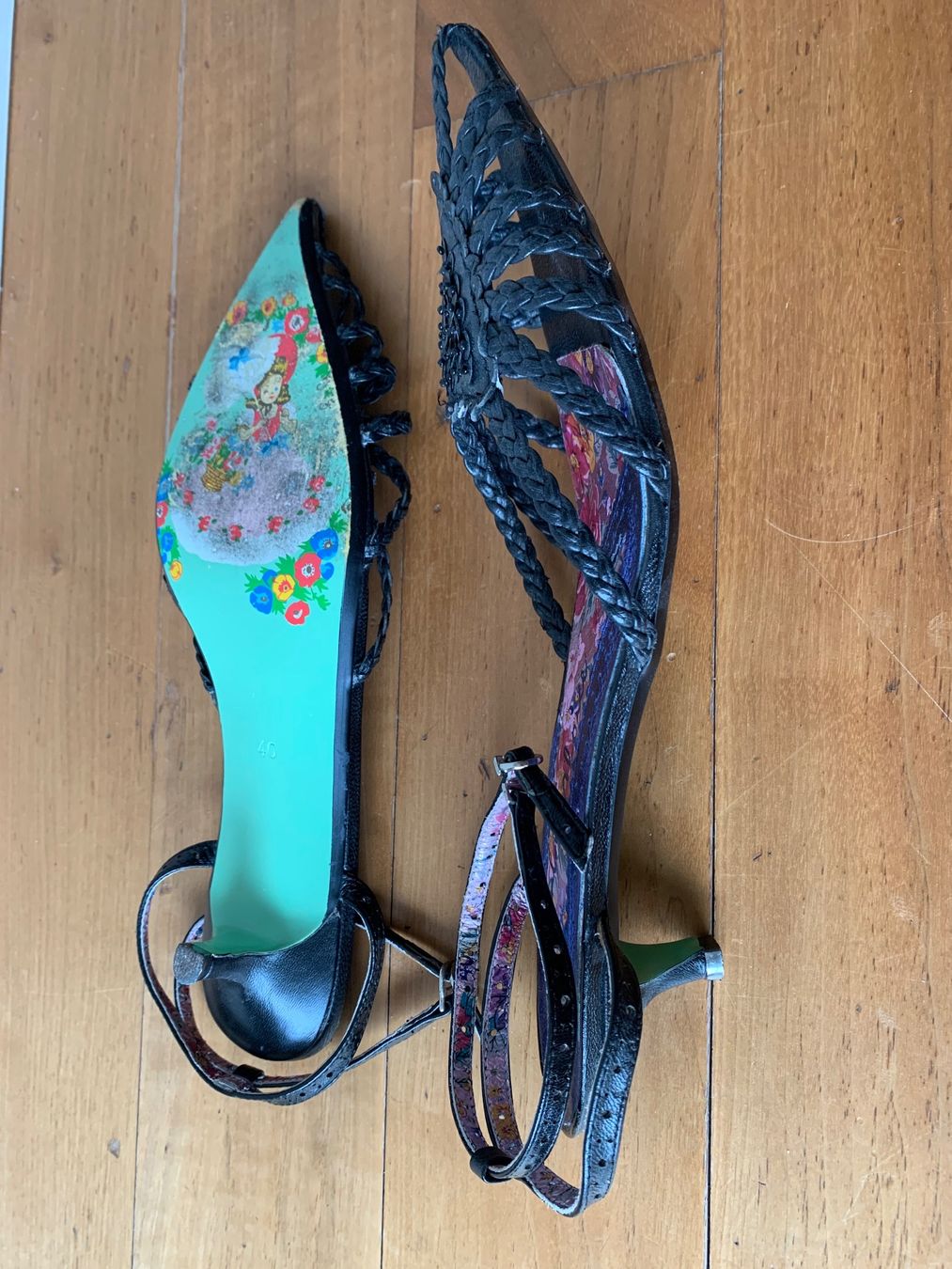 Scarpe da donna: Vintage Oriental sandals – Usato da Rüschlikon venduto da Brixen07 4