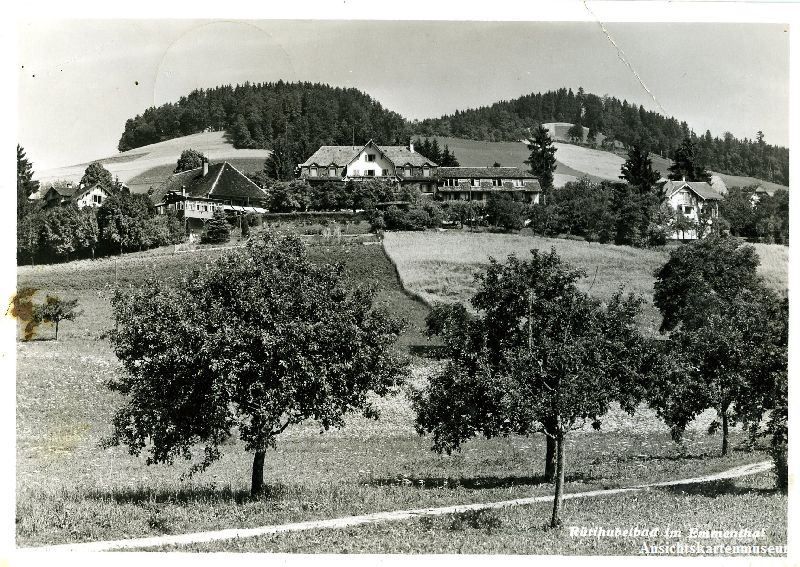 Cartoline postali: Rütihubelbad - Emmenthal + c1940 – Usato da Emmenbrücke venduto da teestube