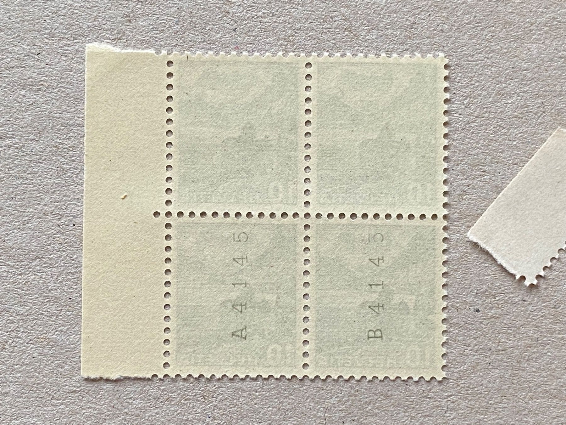 Tutti i francobolli: 286RM, postfrisch, Viererblock – Usato da Aarau venduto da hilde47 1