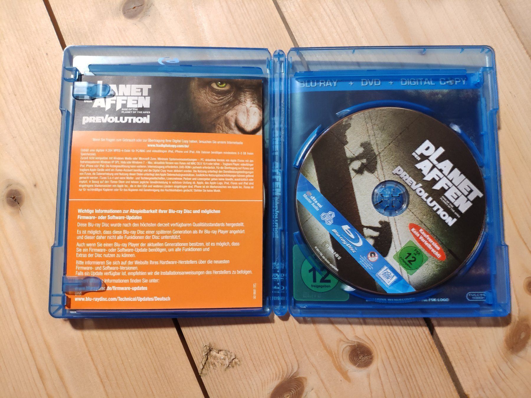 Alle DVDs: Planet der Affen: Prevolution – Gebraucht aus Wasterkingen von Palu17 1