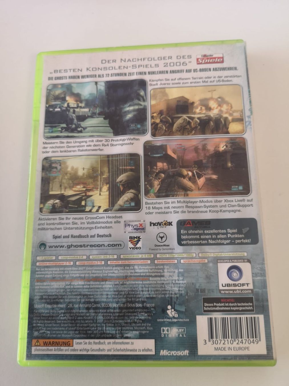 Giochi: Ghost Recon 2 (XBOX 360) – Usato da Herisau venduto da Seyashop_2 2