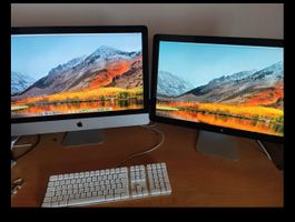 iMac (27", Mitte 2011) + 27" Apple Monitor + Maus & Tastatur
