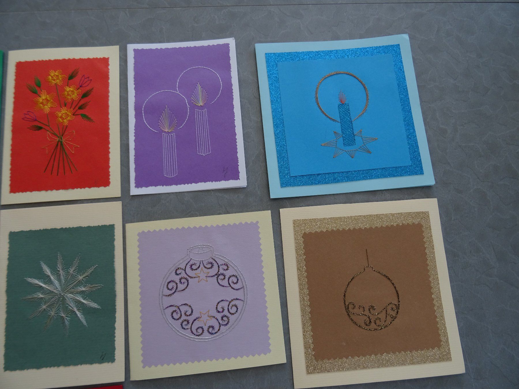 Cartes: 14 Weihnachtskarten handarbeit – Neuf (Voir description) à Rothrist par heinrich1966 2