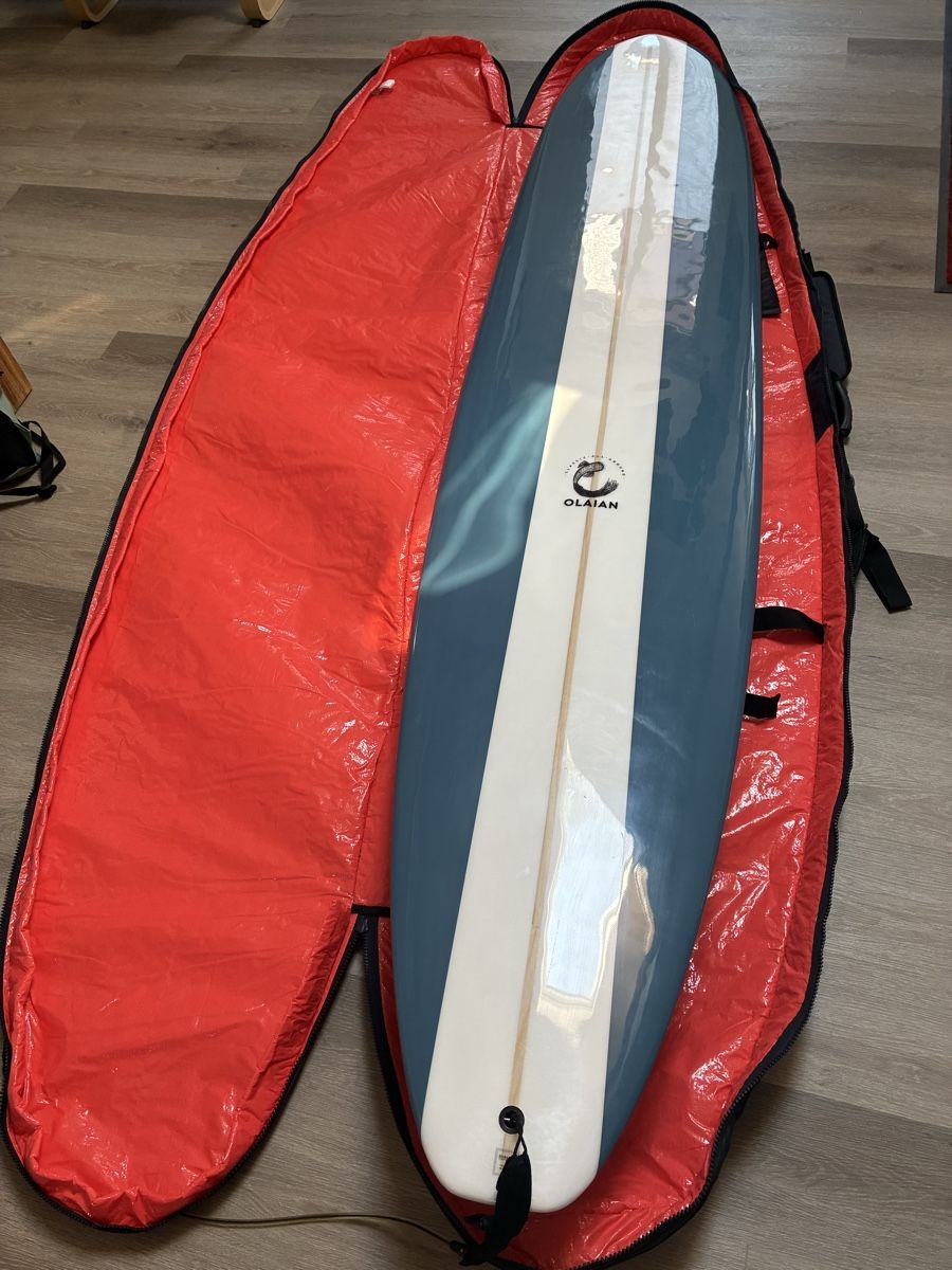 Surfboards & Schwimmbrette: Longboard Surfboard Olaian 275cm – Neu (gemäss Beschreibung) aus Zürich von Brf