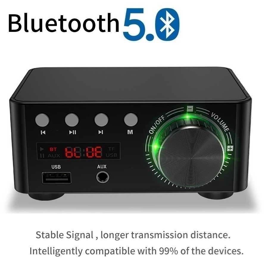 Verstärker: Mini Bluetooth Amplificateur HiFi 2x50W – Neu (gemäss Beschreibung) aus Yverdon-les-Bains von