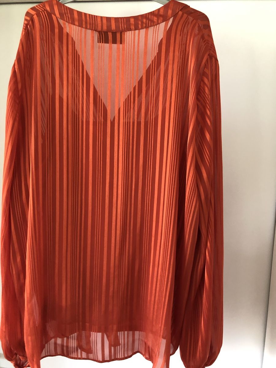 Blusen: Orange Bluse, Wallis - Gr.42 (wie D Gr.40) – Neu (gemäss Beschreibung) aus Bubikon von nb_b8d9 2