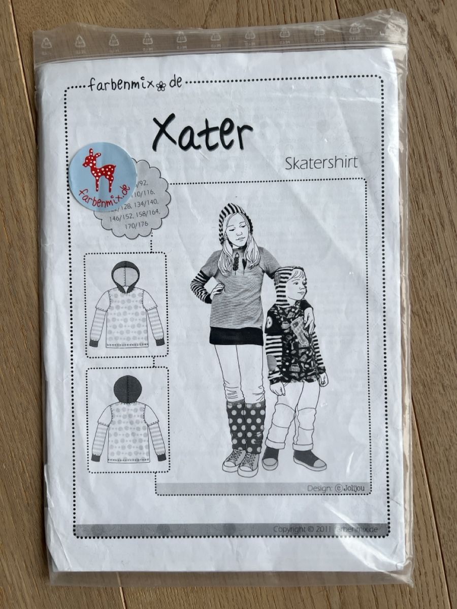 Cartamodelli: Schnittmuster Farbenmix Langarmshirt – Usato da Hertenstein AG venduto da Stadtturm