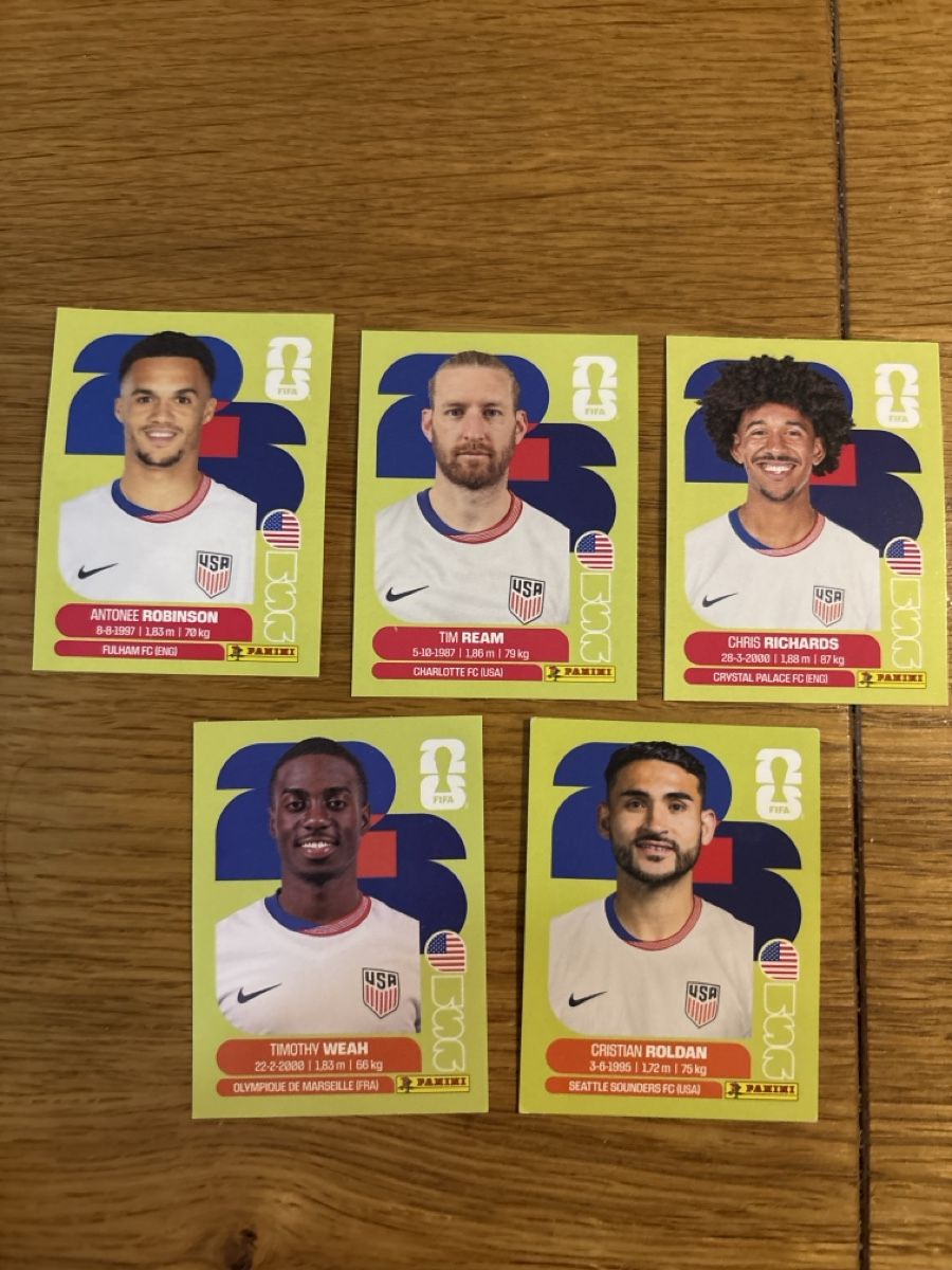 Panini Carte collezionabili: Panini USA 5 Stk. – Nuovo (secondo la descrizione) da menziken venduto da Mpupa