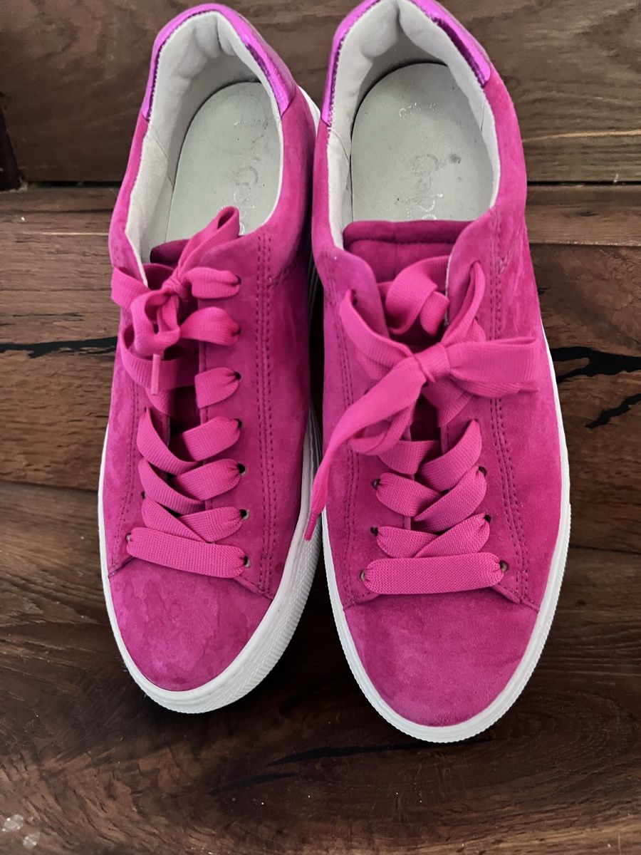 Gabor Damenschuhe: Gabor Sneaker pink Grösse 8 Rauleder  – Gebraucht aus Unterterzen von syllalex 2