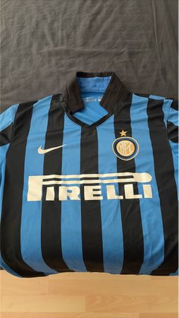 Inter Mailand Trikot Nike blau schwarz neuwertig