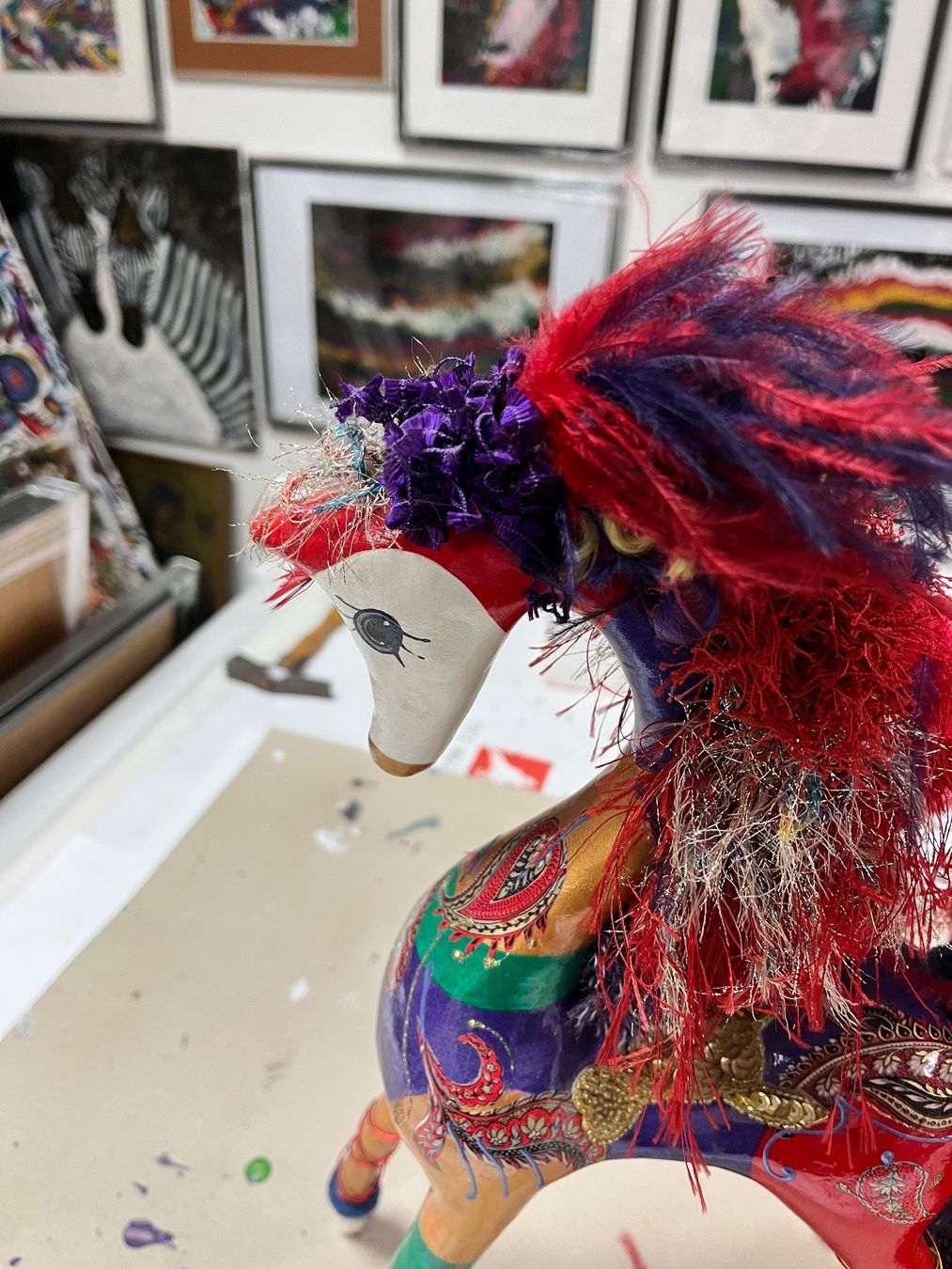 Figuren: Hand gefertigte Pferde Original  🐎 – Gebraucht aus Riehen von mcmal 2