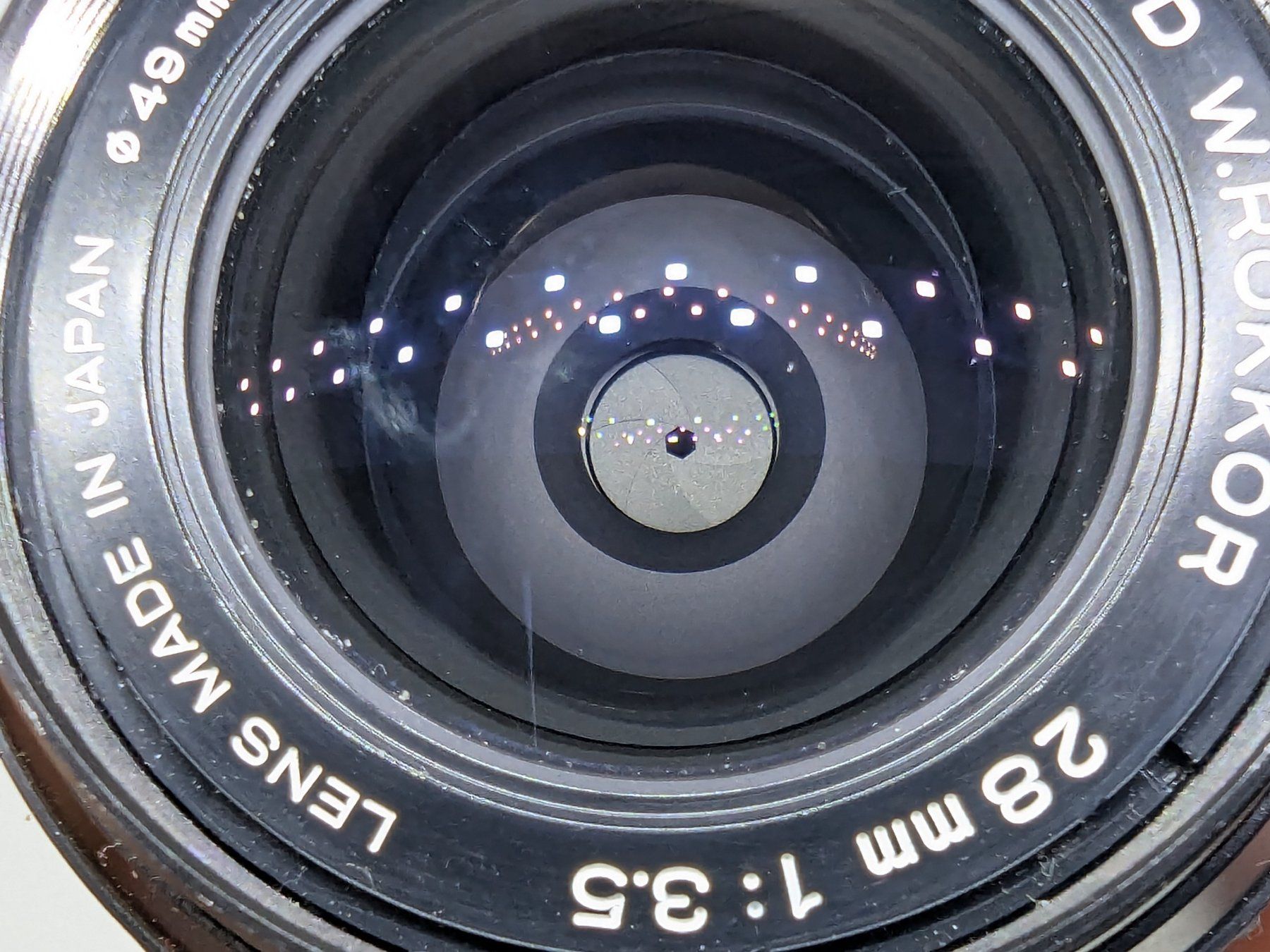 Minolta Obiettivi: Minolta MD Rokkor 28mm 1:3.5 – Usato da Bischofszell venduto da Blende2 4