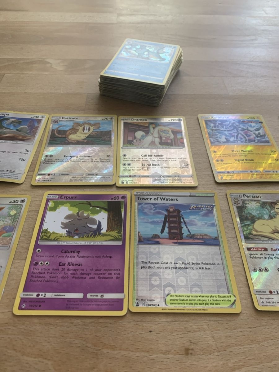 Pokémon Carte collezionabili: Pokémon Karten Sammlung – ca. 75 Karten – Usato da wald zh venduto da trebeli 1