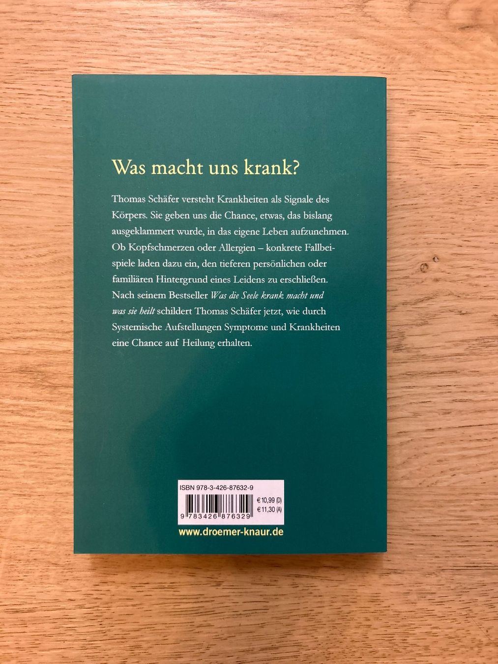 Libri: Thomas Schäfer (4 Bücher) - Seele & Körper – Usato da Bern venduto da xen_s2sl 4