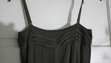 Sisley top ou tunique avec bretelles et ceinture comme NEUF