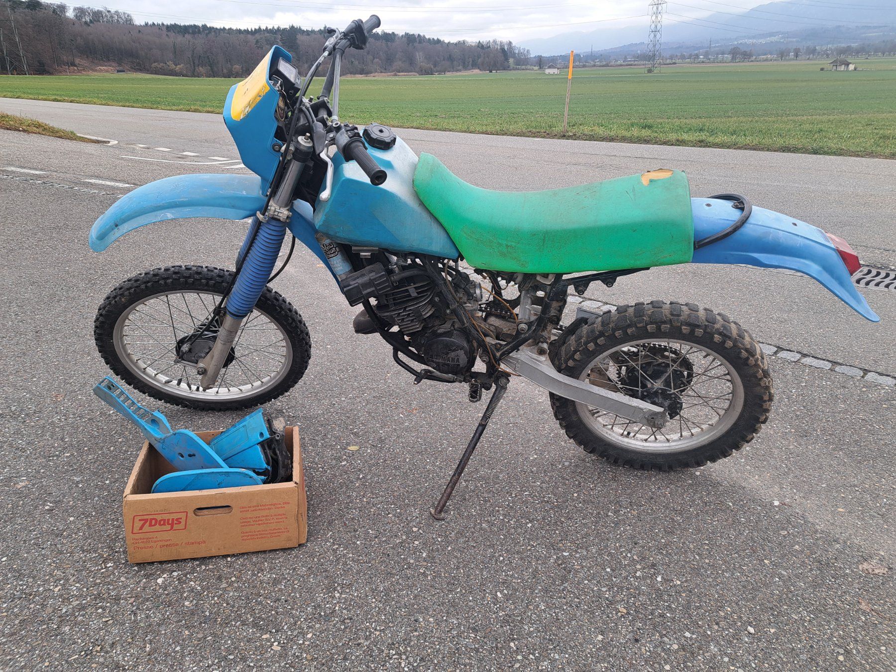 Yamaha Enduro: Yamaha 5Y0 – Défectueux à Wangenried par TaMaHo16