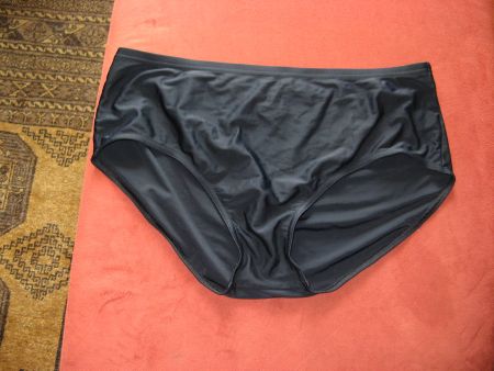 Damen Badehose schwarz Gr. 50
