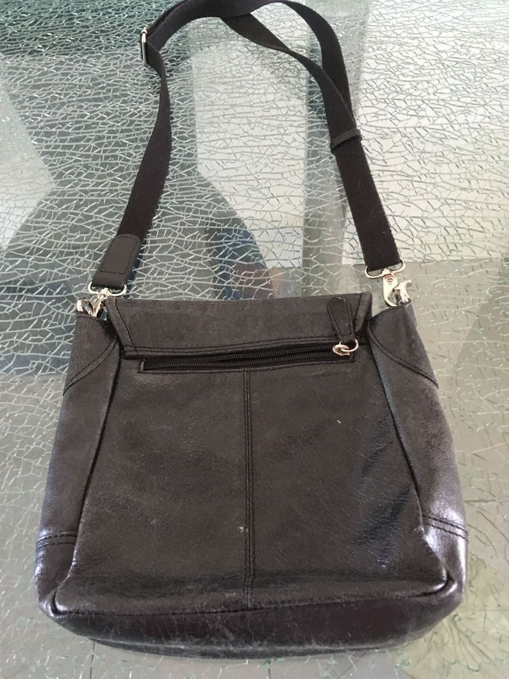 Maddison Borse da donna: Dunkelbraune maddison Lederhandtasche – Usato da Oftringen venduto da andrax 2