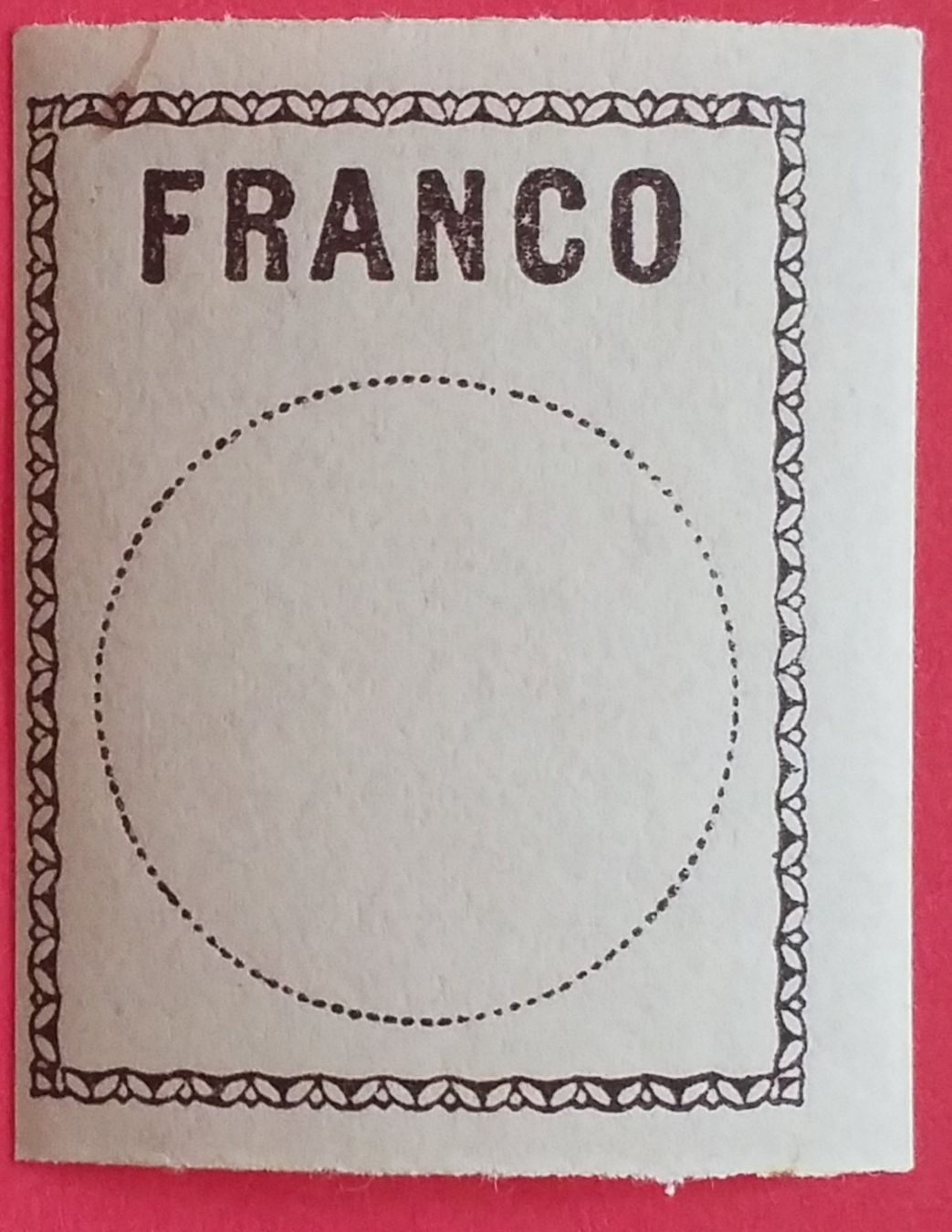 Tutti i francobolli: 3211B) Nr. 1, Francozettel, postfrisch Kt. 500.- – Nuovo (secondo la descrizione) da Baden venduto da Eggi