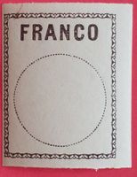 3211B) Nr. 1, Francozettel, postfrisch Kt. 500.-