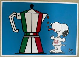 KeC: Snoopy „The Bialetti Coffee Junkie“, signiert 4/10