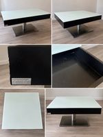 Couchtisch Contur Glas schwarz mit Schublade gebraucht